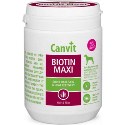 CANVIT Biotin Maxi pre psy 250 tbl. 500g