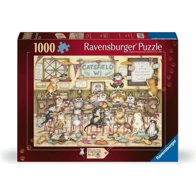 RAVENSBURGER Vintage č.2 Mačacia smršť 1000 dielov