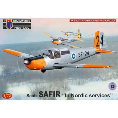 Kovozávody Prostějov Saab Safir in Nordic Services 1:72