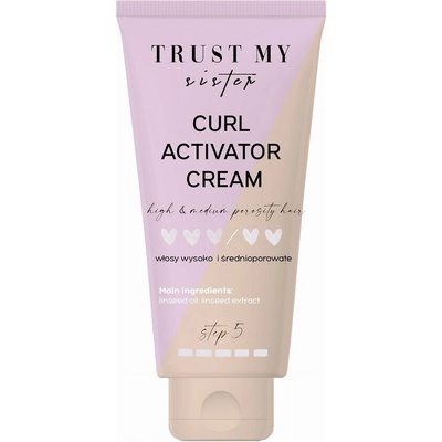 Trust My Sister Curl Activator Cream stylingový krém pre kučeravé vlasy 150 ml