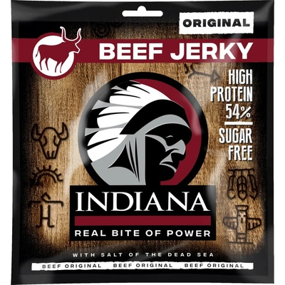 Indiana Beef Jerky Original 25 g – Hledejceny.cz