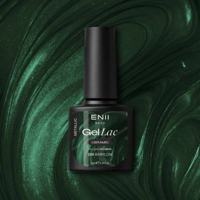 ENII NAILS Gel lak Ceramic 258 Babylon 10 ml