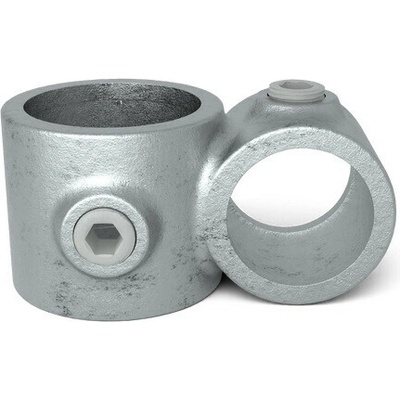 Pozinkovaná spojka pro trubky 60,3/48,3 mm, tvar kontinuální kříž