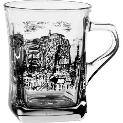 BOHEMIA CRYSTAL Hrnek skleněný Brno 250 ml