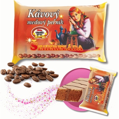 Šeherezáda Perník Kavový dortík 60 g – Hledejceny.cz