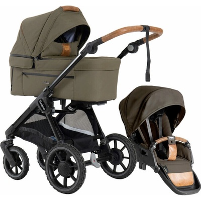 Emmaljunga Kombinovaný Sento Pro FLAT+ 2026 Outdoor olive