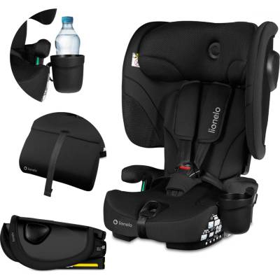 Lionelo NELLY I-SIZE 2025 BLACK CARBON