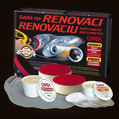 Carex Sada na renovaci světlometů 90710 – Hledejceny.cz