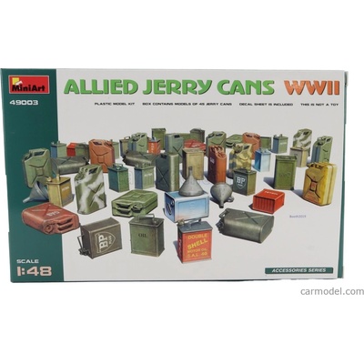 Miniart Accessories Allied Jerry Cans 1945 1:48