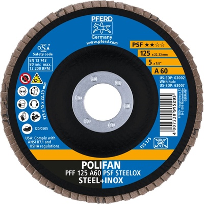 Pferd lamelový brúsny kotúč 125 mm A60 67646125