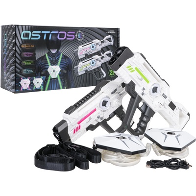 RKToys Sada 2 laserových pistolí se senzory a vestami