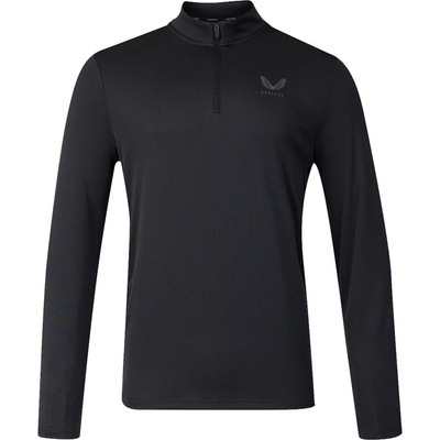 Castore 1/4 Zip Ls Top čierna
