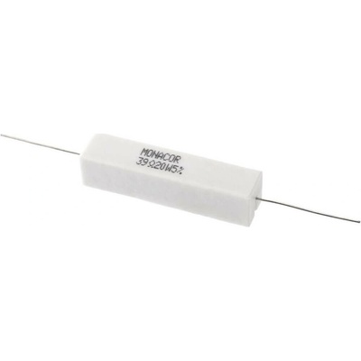 Rezistor cementový Monacor LSR-390/20 20W