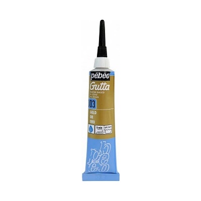 Gutta na hedvábí Pébéo 20ml – zlatá – Hledejceny.cz