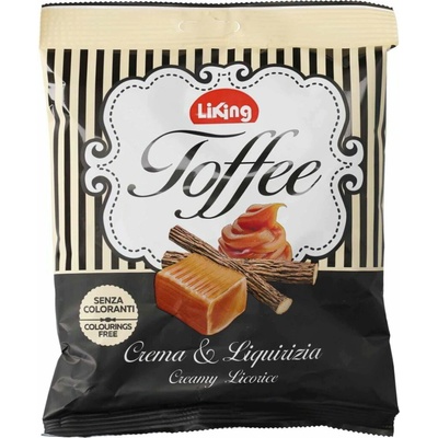 Liking Toffee karamel a sladké drievko 175 g