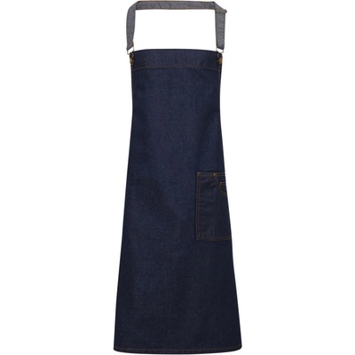 Premier Zástěra District PR 134 s laclem denim COT-390134m1499 Denim indigo