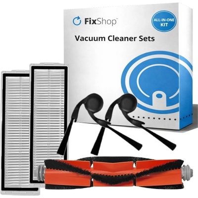 Xiaomi Robot Vacuum 5, 5 Pro sada náhradných dielov (1x Hlavná kefa, 2x Filter, 2x Bočná kefa)