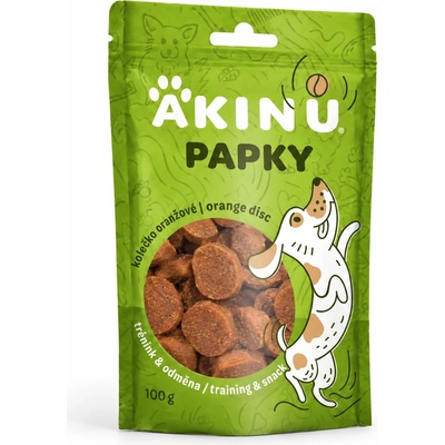 Akinu PAPKY Kolečko oranžové 100 g