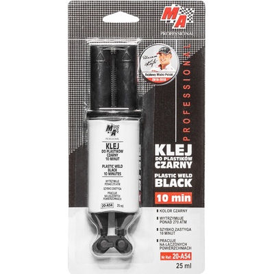 AMTRA MOJE AUTO Lepidlo na plasty - 10min 25 ml černé