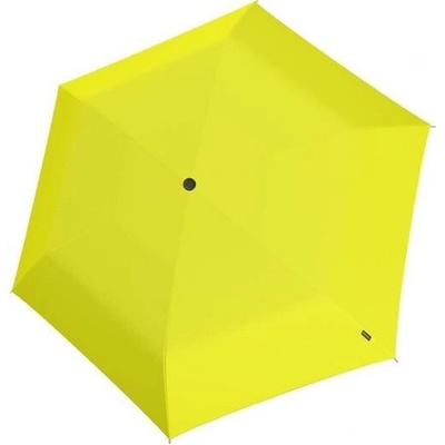 Knirps Ultra US.050 slim Manual dámsky skladací manuálny dáždnik žltý
