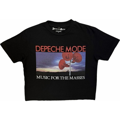 Depeche Mode Music For The Masses čierna