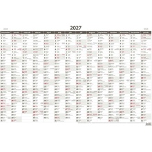 Plánovacia ročná mapa A1 bezobrázková 2027