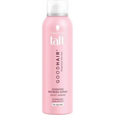 Schwarzkopf Taft Goodhair+ Osviežujúci sprej s vôňou jemného jazmínu 150 ml