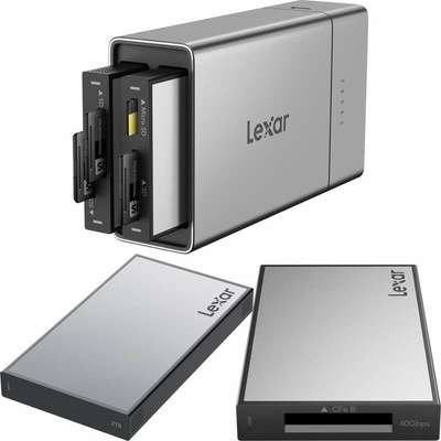 Lexar Professional Workflow Go I with CFexpress 4.0 Type B reader and 2TB, LPWF600/740/502T-2TB