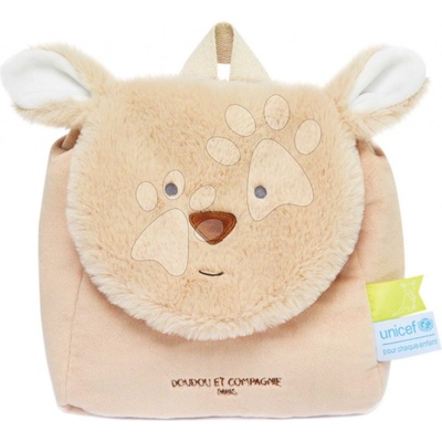 Doudou et Compagnie Plyšový Kangaroo Unicef Collection béžový