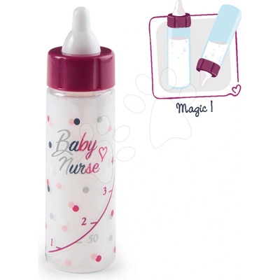 Smoby Fľaška na kŕmenie bábiky Baby Nurse 13 cm s ubúdajúcim mliekom