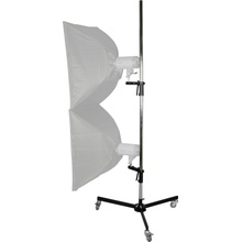 Walimex Wheeled Tripod with 2 Clamp Holders