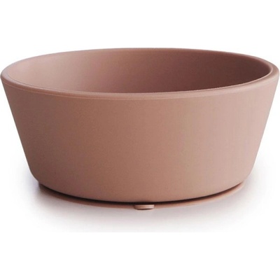 mushie Silikonová miska s přísavkou Blush MSB20002