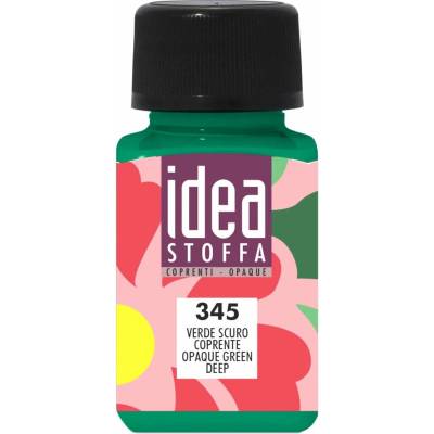 Maimeri Idea Stoffa farba na textil 60 ml krycia tmavozelená