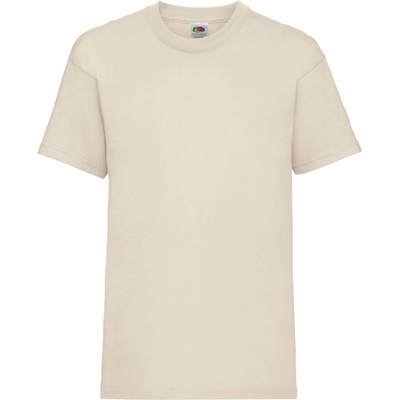 Fruit of the Loom tričko Kids Valueweight T COT-161033100a3 Naturální