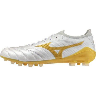 Mizuno Morelia Neo IV β Japan AG White / MP Gold / Cool Gray 3C