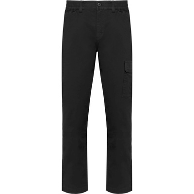 Kariban nohavice WK 709 do pasu pracovní strečové black