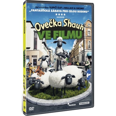 Ovečka Shaun ve filmu DVD