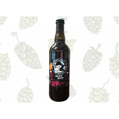 Nachmelená Opice IPA 14° 0,75 l (sklo)
