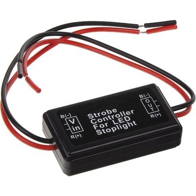 Bezpečnostní brzdové světlo pro LED žárovky 12V, SE102