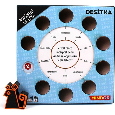 Mindok desítka 90. léta rozšíření
