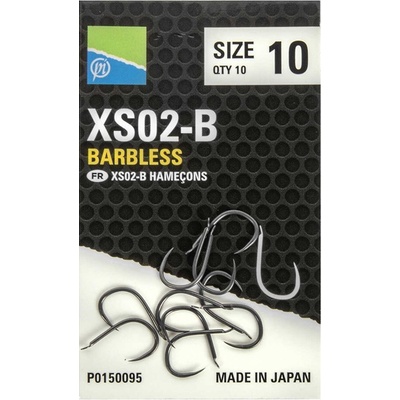 Preston XS02-B Hooks vel.14 10 ks