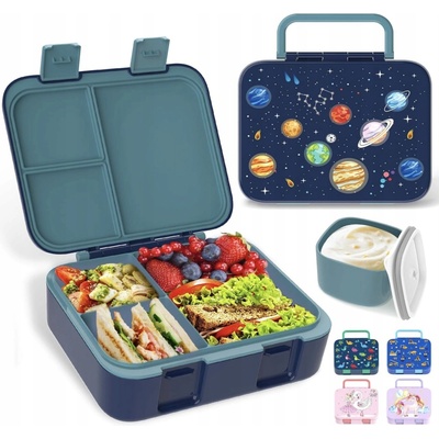 žiadna značka SWEETY FOX Obedový Box pre Deti Bento Bez BPA