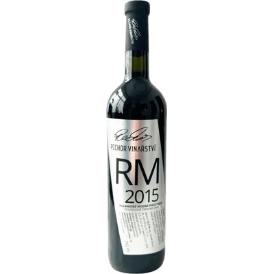 Pechor Rulandské Modré Pinot Noir 2015 výběr z bobulí 14,3% 0,75 l (holá láhev)