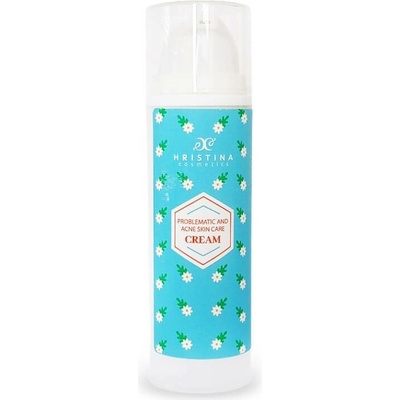 Hristina Classic Přírodní krém pro problematickou a akné pleť 100 ml