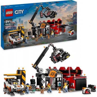 LEGO® City 60472 Vrakoviště s auty