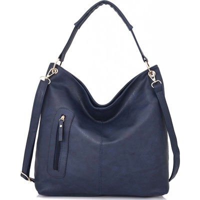 Kabelka Hanize shopper modrá