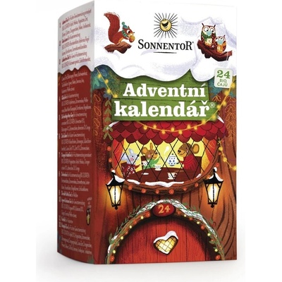 Sonnentor SONNENTOR Adventní kalendář® bio 38,9 g porc. dvoukomorový