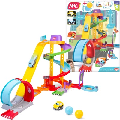 Dickie Toys Autodráha ABC Race N Loop Park se 2 autíčky