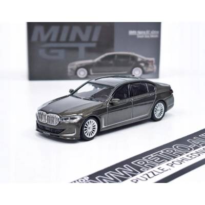 Mini GT BMW Alpina B7 xDrive šedá metalíza 1:64