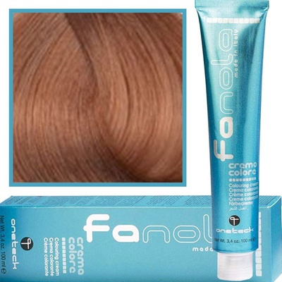 Fanola Colouring Cream profesionální permanentní barva na vlasy 8.14 100 ml